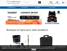 Tablet Screenshot of folienumerique.fr